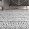 Nuloom Natosha Indoor/Outdoor Chevron Striped Area Rug 4ft x 6ft VEME01A-406 - alternate 8